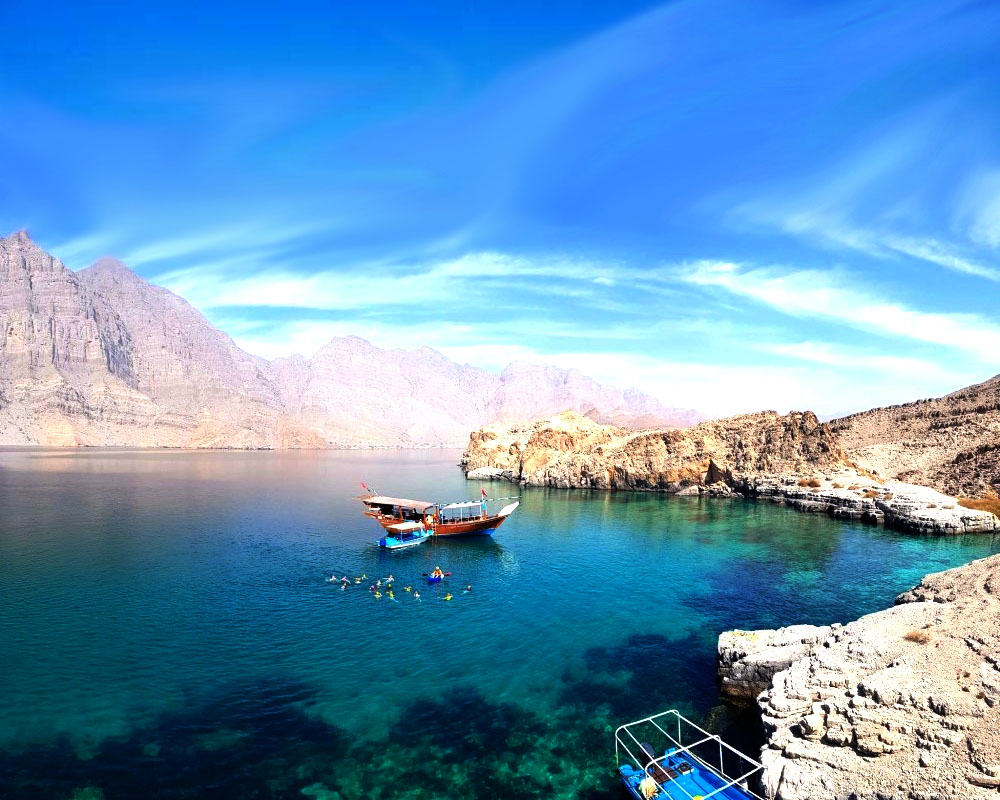 Musandam Dibba Day Trip from Dubai Including Dhow Cruise