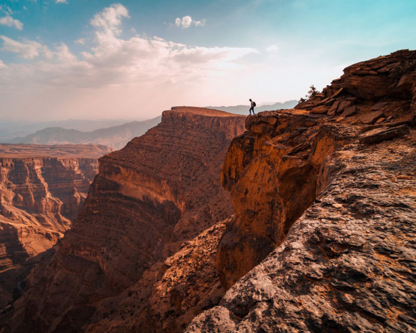 Day Trip to Jabal Shams  - The Grand Canyon of Oman -  Wadi Al Nakhar, Misfat Al Abriyeen